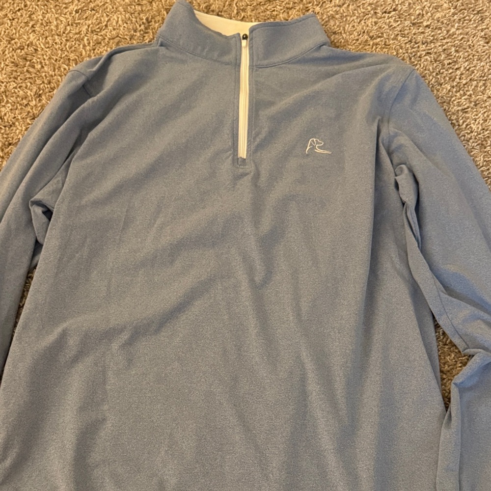Rhoback Blue Quarter Zip